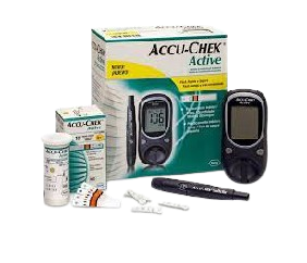 Accu check blood glucose monitor